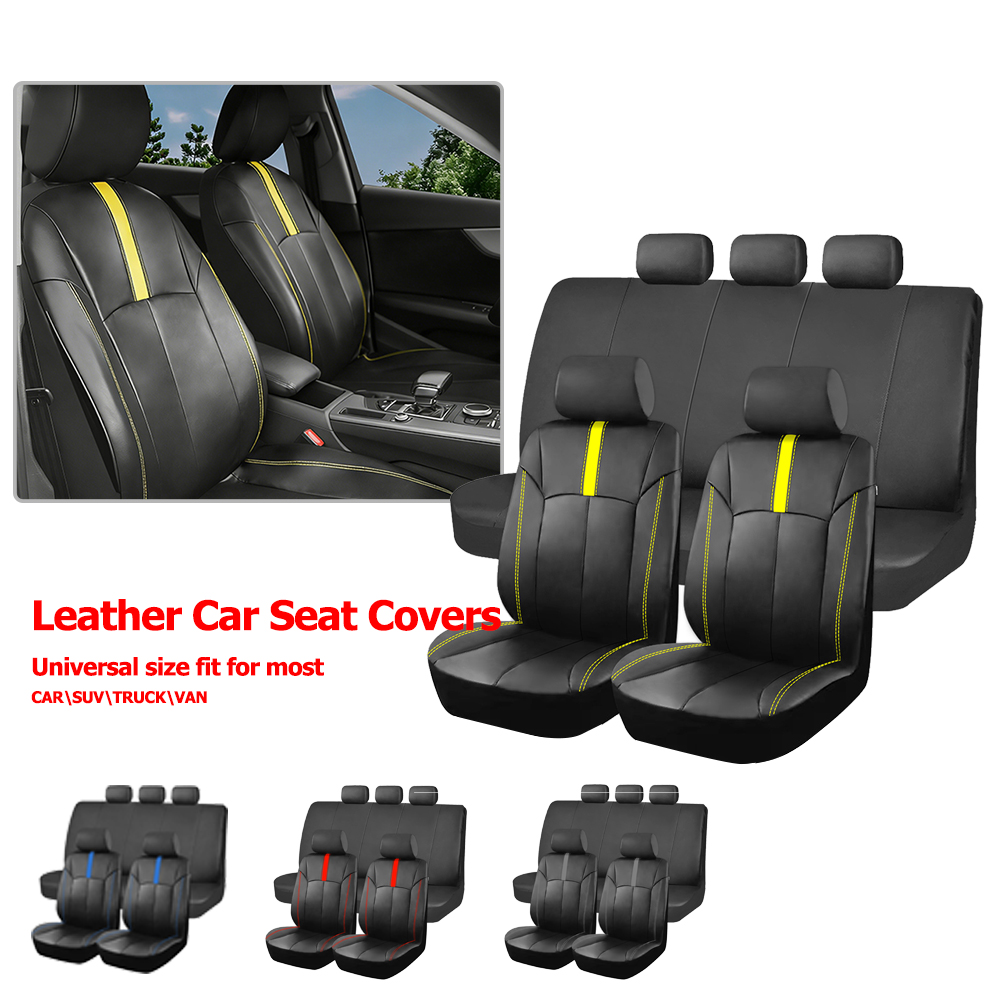 Interior Design Whimsical - Coprisedili per auto universali in pelle