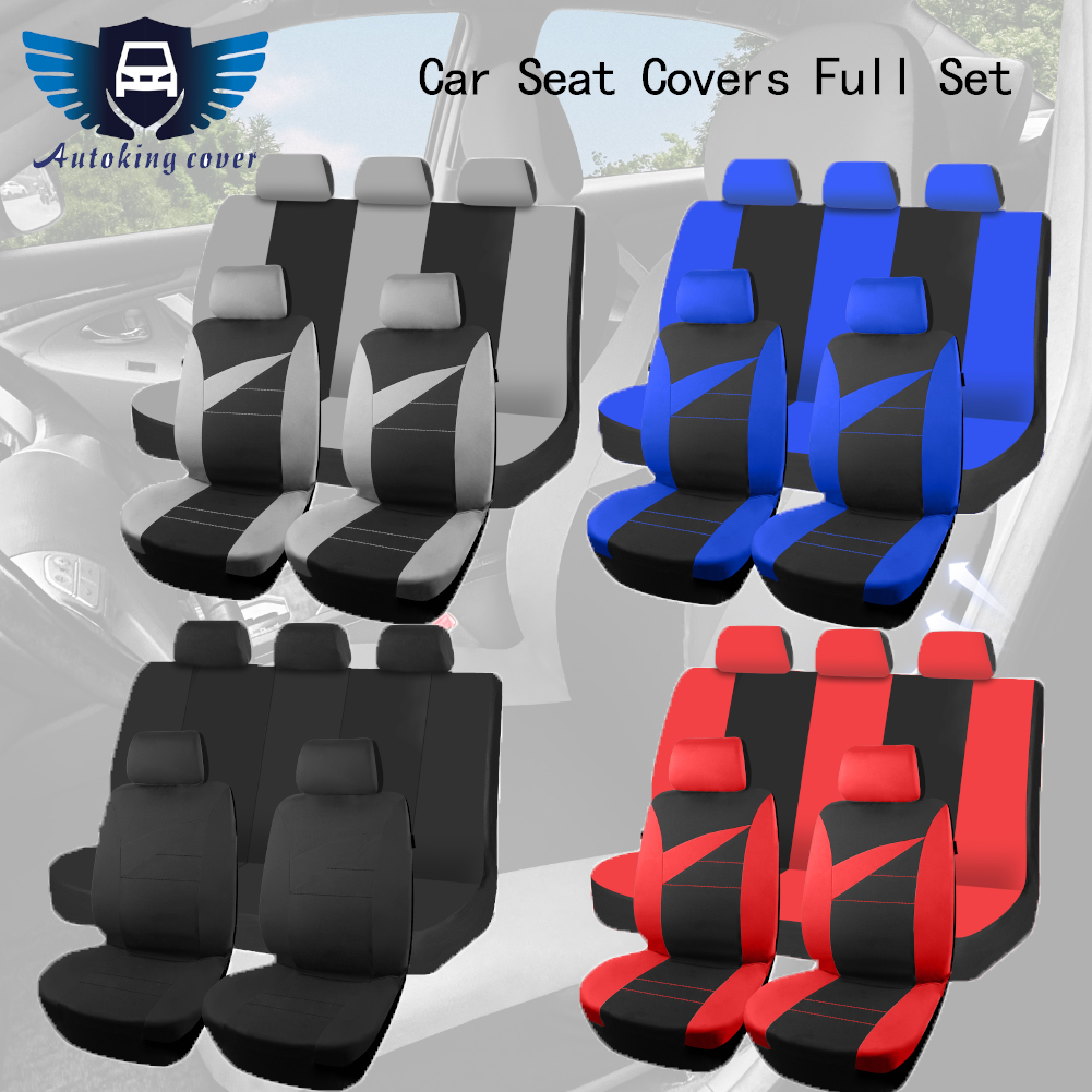 Interior Design Whimsical - AUTOKING Coprisedili Auto con Design Cucito,