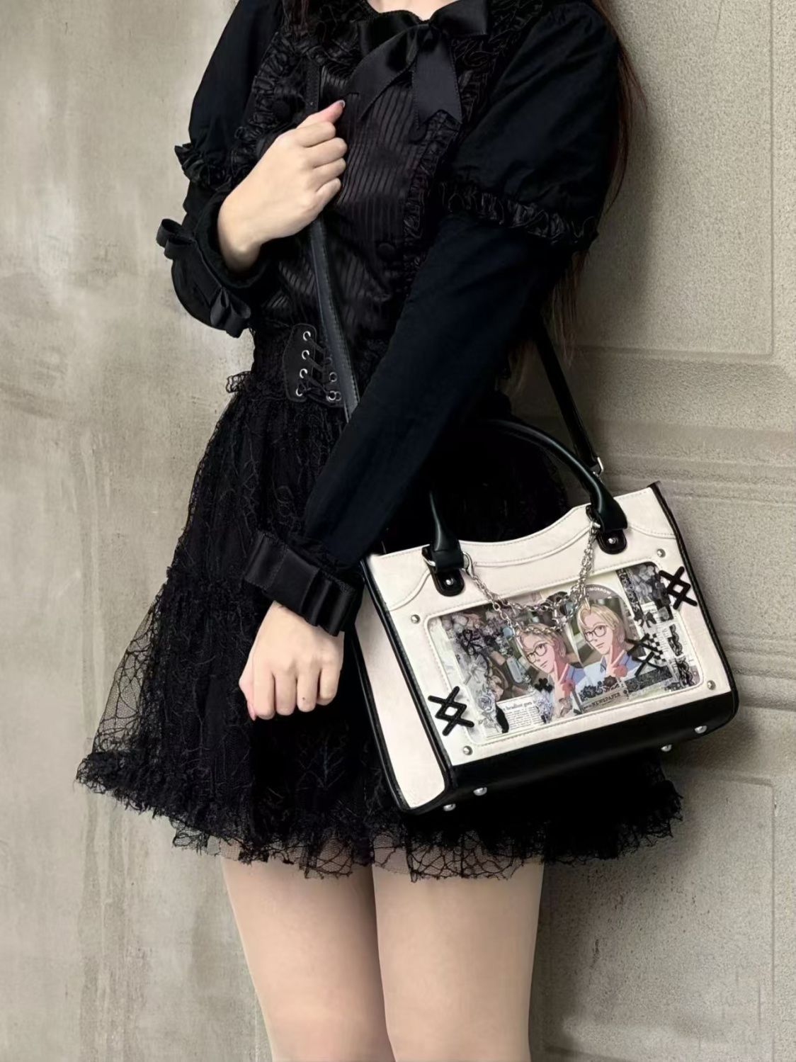Interior Design Japanese - Borsa a tracolla portatile giapponese anime