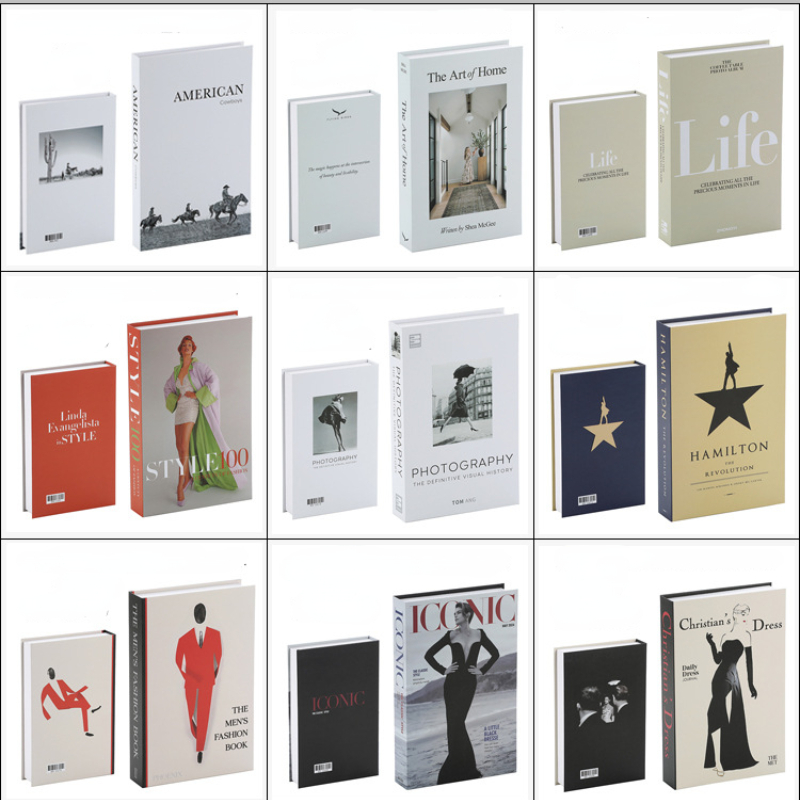 Interior Design Book - Libri finti alla moda per la
