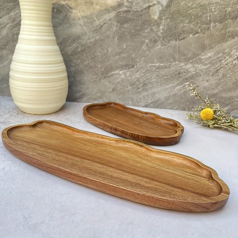 Travertine Tray Oval - Vassoio da tè e caffè in