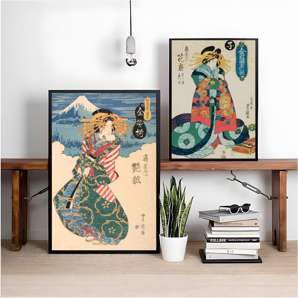 Poster geisha giapponese retrò - Interior Design Japanese recensione e prezzo