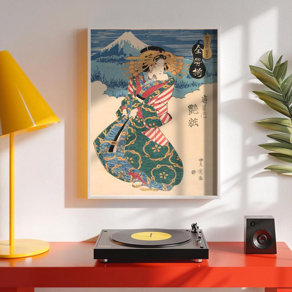 Poster geisha giapponese retrò - Interior Design Japanese recensione e prezzo