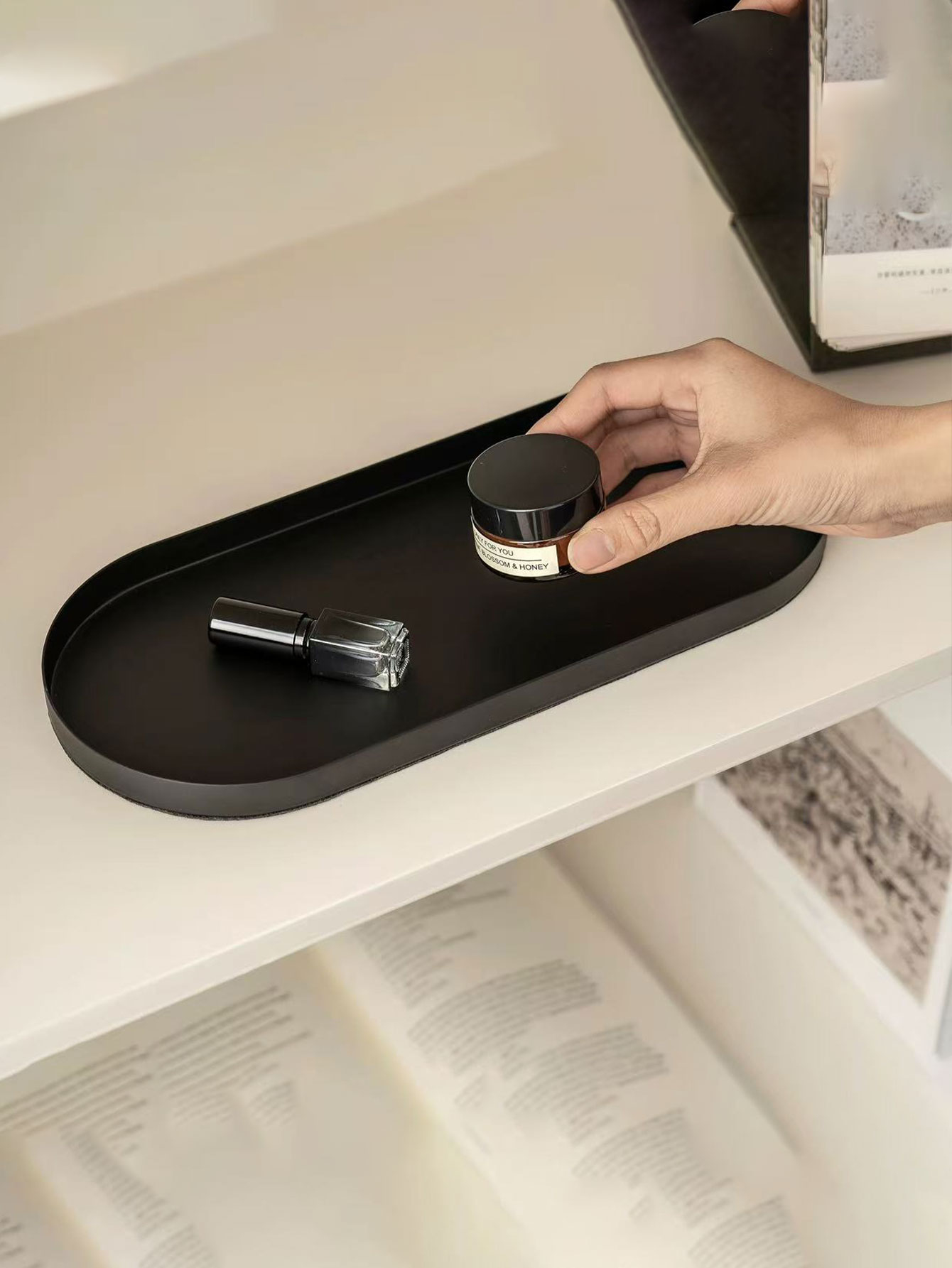 Vassoio ovale in acciaio inoss - Travertine Tray Oval recensione e prezzo