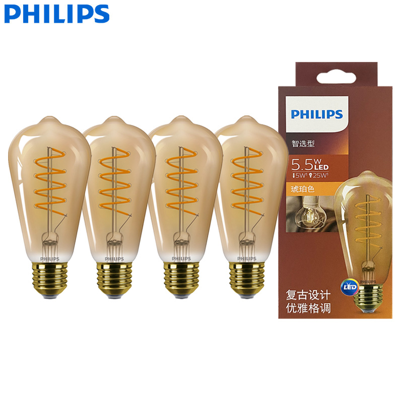 Philips LED ST64 E27 Luce deco - Philips Bulb Led Classic recensione e prezzo