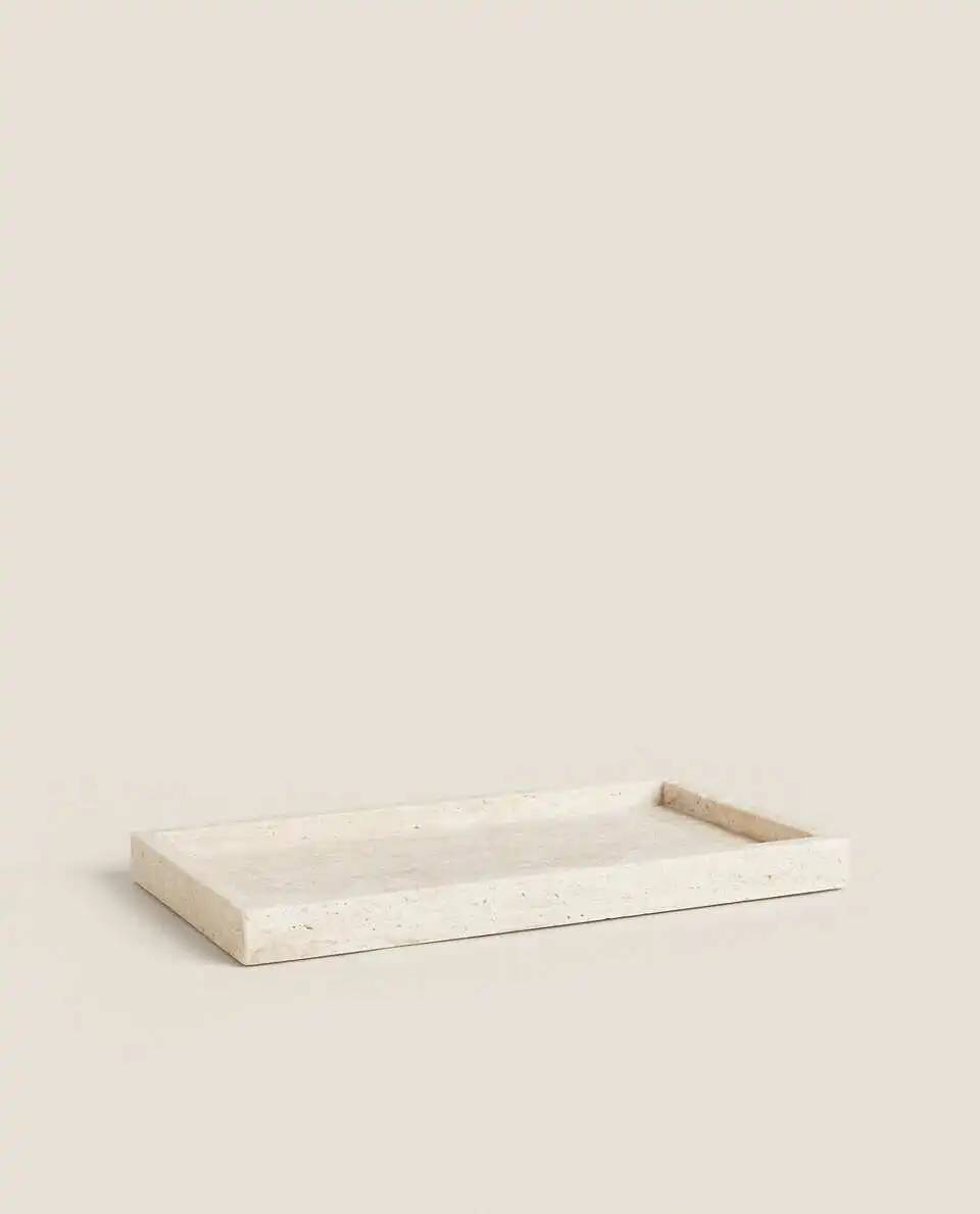 Vassoio in travertino giallo s - Travertine Tray Oval recensione e prezzo