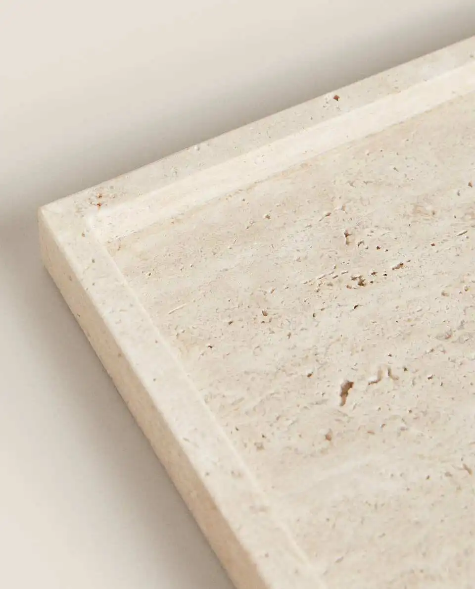 Vassoio in travertino giallo s - Travertine Tray Oval recensione e prezzo