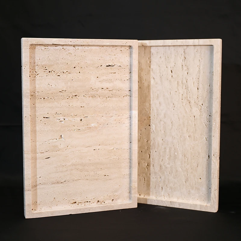30x20x1.8 cm Natura Marmo Beig - Travertine Tray Oval recensione e prezzo