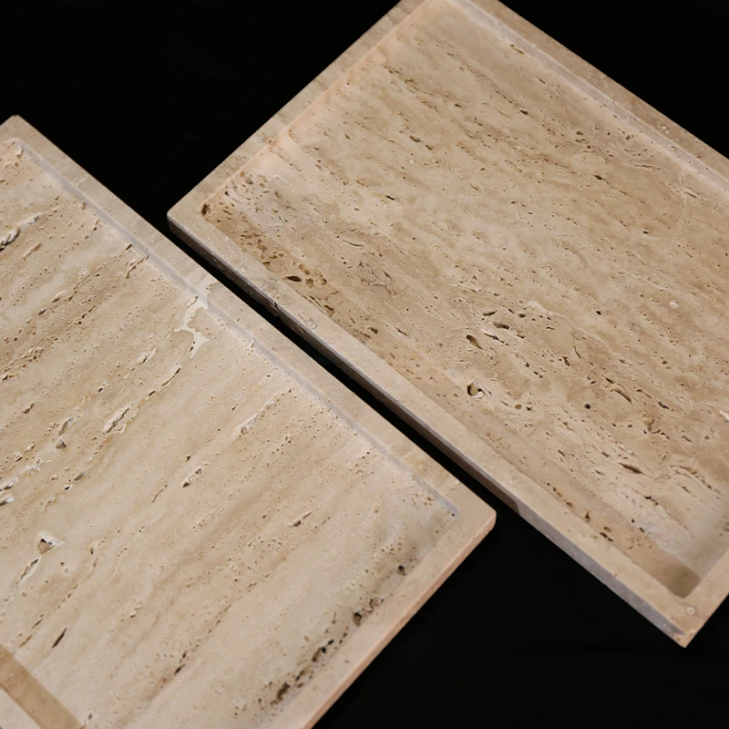 30x20x1.8 cm Natura Marmo Beig - Travertine Tray Oval recensione e prezzo