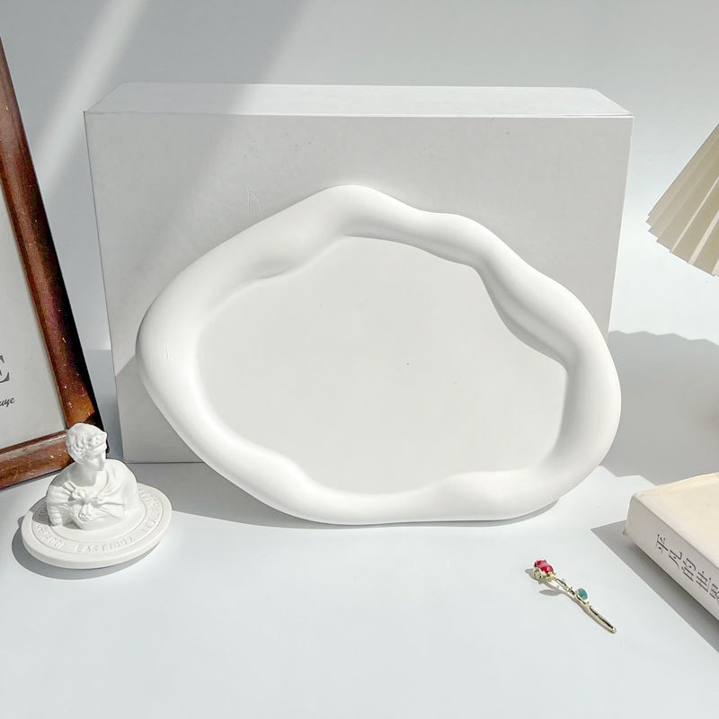 Puntello decorativo con vassoi - Travertine Tray Oval recensione e prezzo