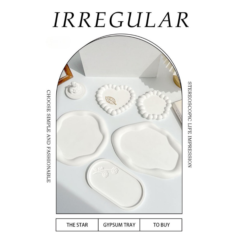 Puntello decorativo con vassoi - Travertine Tray Oval recensione e prezzo