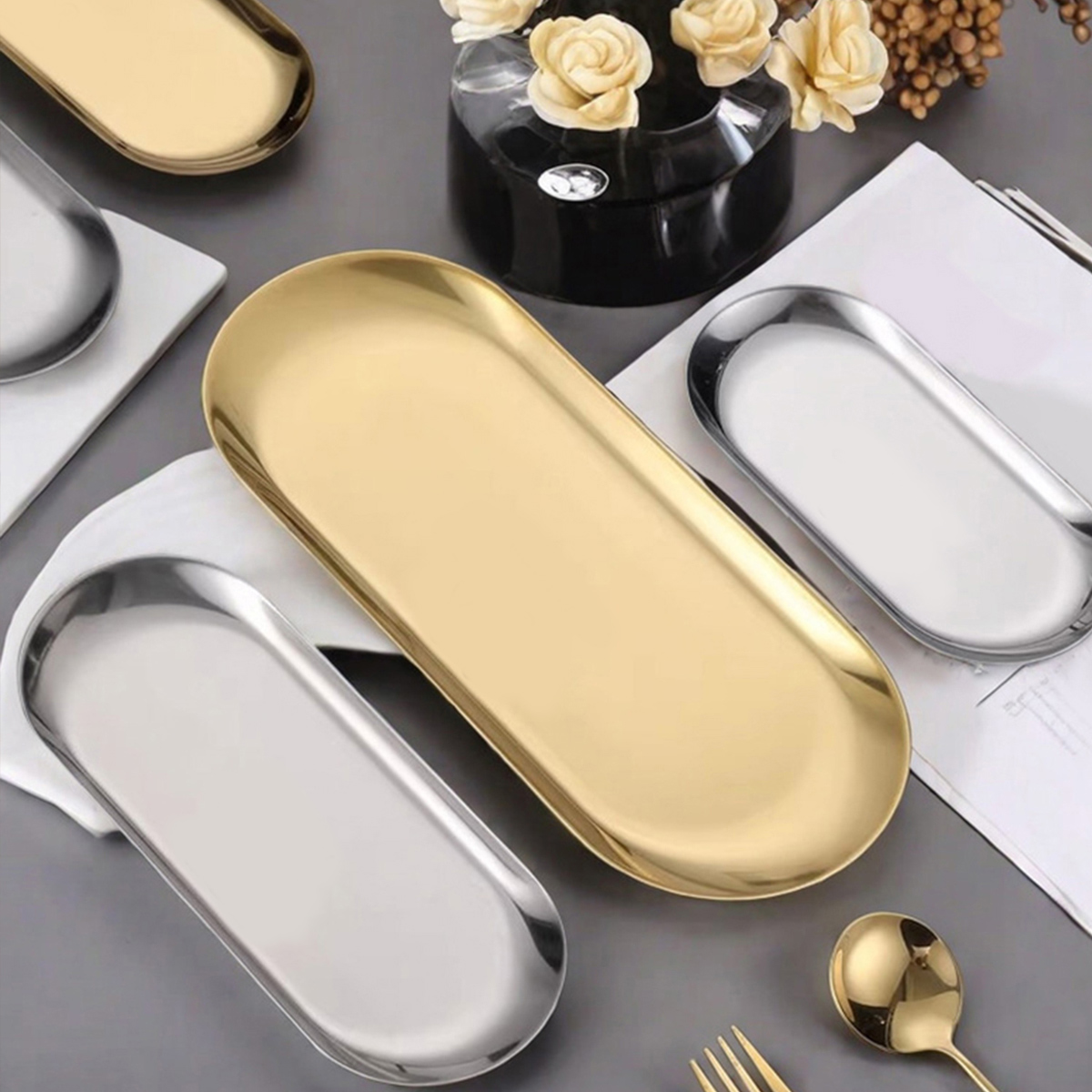 WORTHBUY Piatto da portata ova - Travertine Tray Oval recensione e prezzo