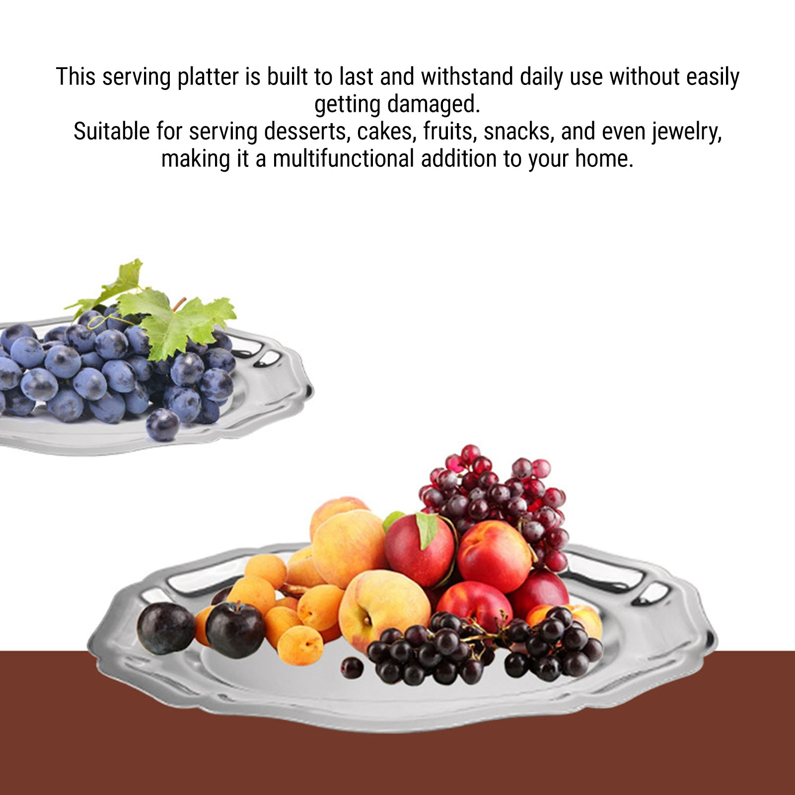 Vassoio da portata Piatto da d - Travertine Tray Oval recensione e prezzo