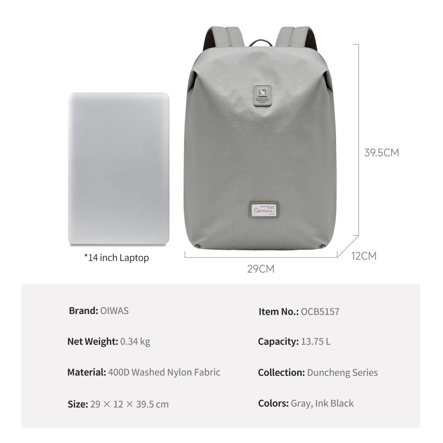 Borsa per laptop OIWAS ecologi - Interior Design Book recensione e prezzo