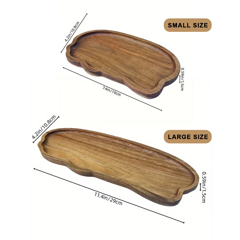 Vassoio da tè e caffè in legno - Travertine Tray Oval recensione e prezzo